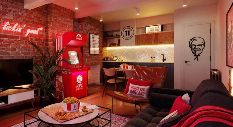 KFC Opens Pop-Up Hotel In London For Fried Chicken Lovers
