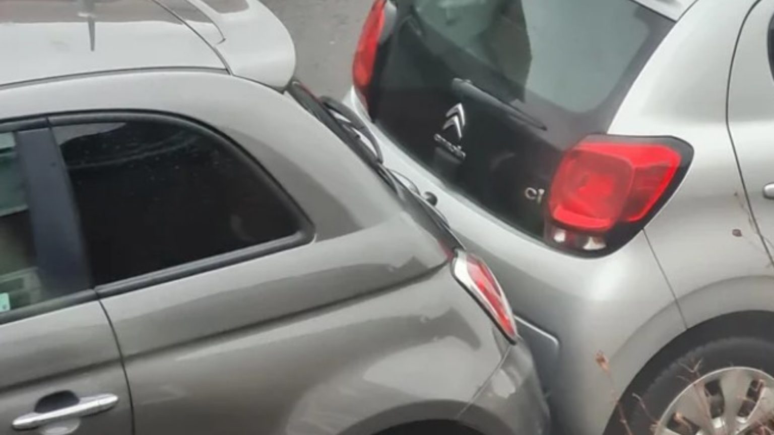 My neighbor is standing in entrance of my automobile though there may be quite a lot of house on our road – I am unable to even open my sneakers My neighbor is standing in front of my car even though there is a lot of space on our street - I can't even open my shoes