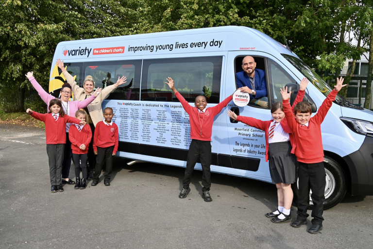 Manchester Primary School Gifted Variety Sunshine Coach by Legends of Industry Awards