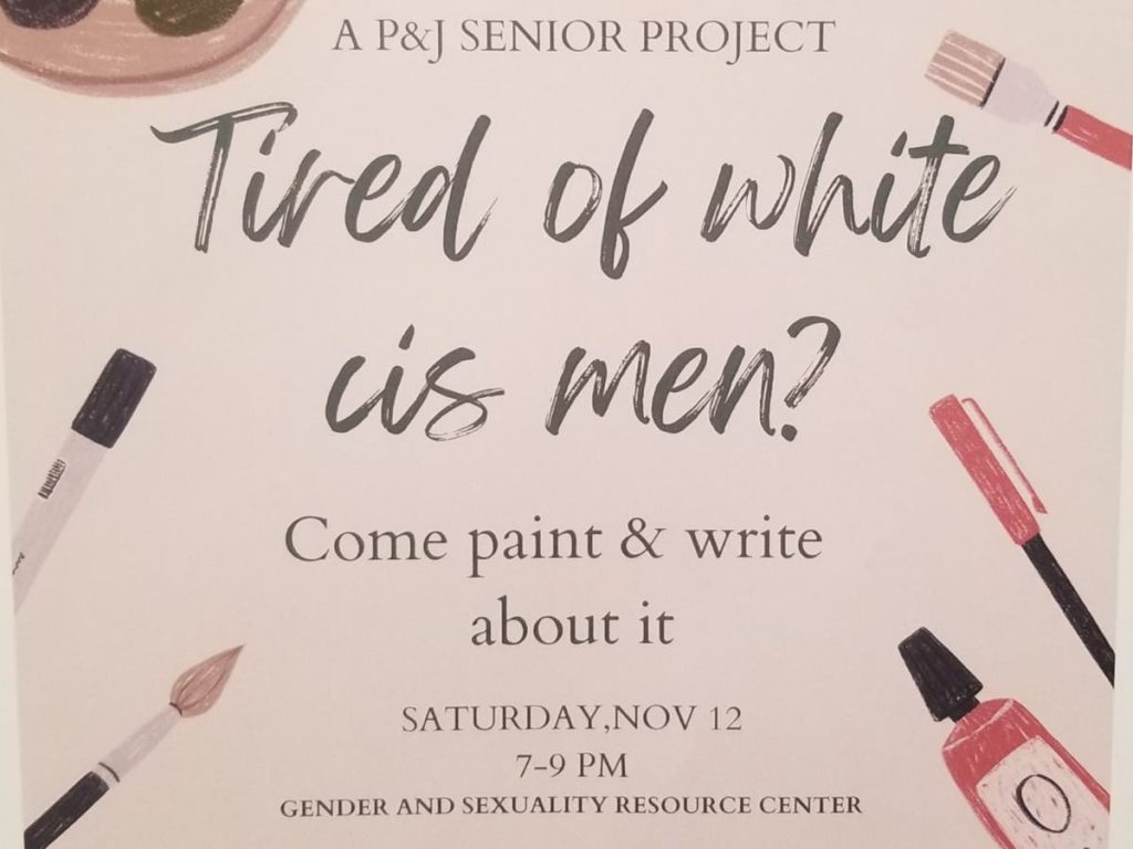 Pennsylvania college event for people ‘tired of cis white men’ cancelled following backlash Pennsylvania college event for people ‘tired of cis white men’ cancelled following backlash