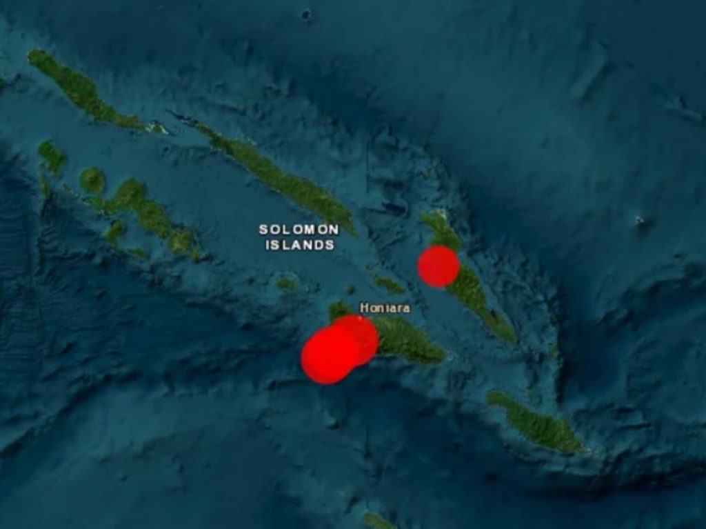 Solomon Islands: Magnitude 7.0 earthquake strikes Malango Solomon Islands: Magnitude 7.0 earthquake strikes Malango