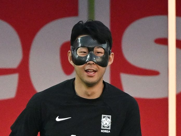 World Cup Why is Son Heungmin carrying a masks for South Korea