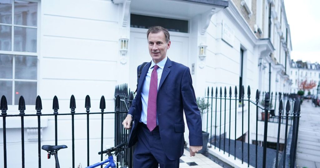 Jeremy Hunt Braces UK For Financial ‘Storm’ As He Unveils Spending Cuts And Tax Rises Jeremy Hunt Braces UK For Economic 'Storm' As He Unveils Spending Cuts And Tax Rises