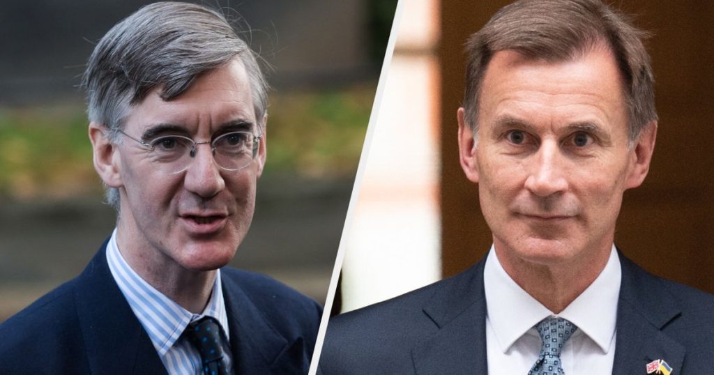 Tory Revolt Begins: Jacob Rees-Mogg Brands Jeremy Hunt's Tax Rises 'The Easy Option'