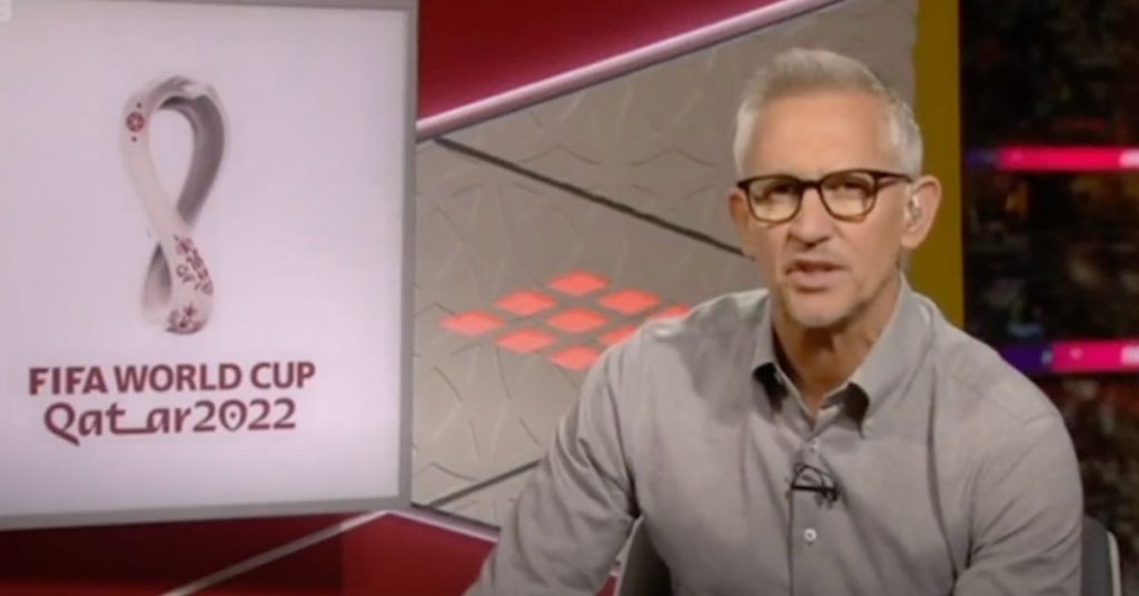 Gary Lineker Delivers Damning Introduction In BBC’s Protection Of Qatar World Cup Gary Lineker Delivers Damning Introduction In BBC’s Coverage Of Qatar World Cup