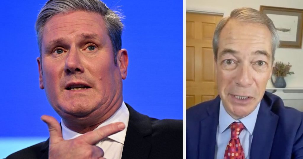 Nigel Farage Has Praised Keir Starmer's Speech On Immigration