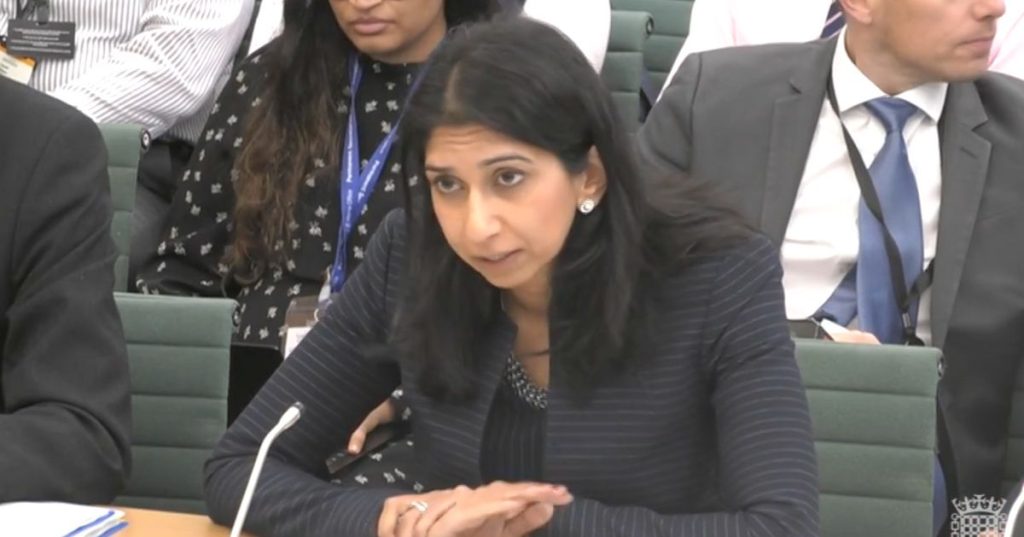 Suella Braverman Unable To Say How African Orphan Might Search Asylum In UK Suella Braverman Unable To Say How African Orphan Could Seek Asylum In UK