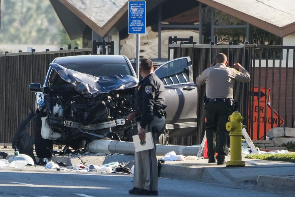 Whittier sheriff recruits - latest: Suspect identified as video shows shocking moment SUV hit 25 sheriff trainees