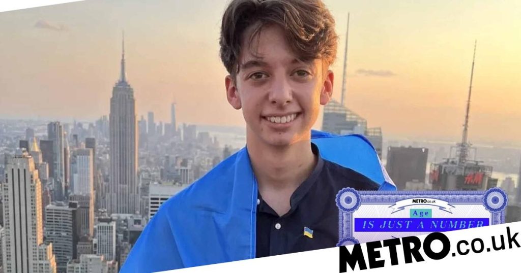 I’m 17, and have built a landmine-detecting device during Putin’s war