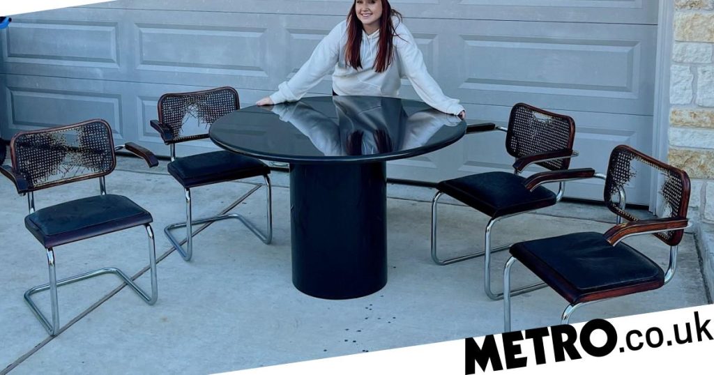 Woman earns almost £5k a month by upcycling furniture