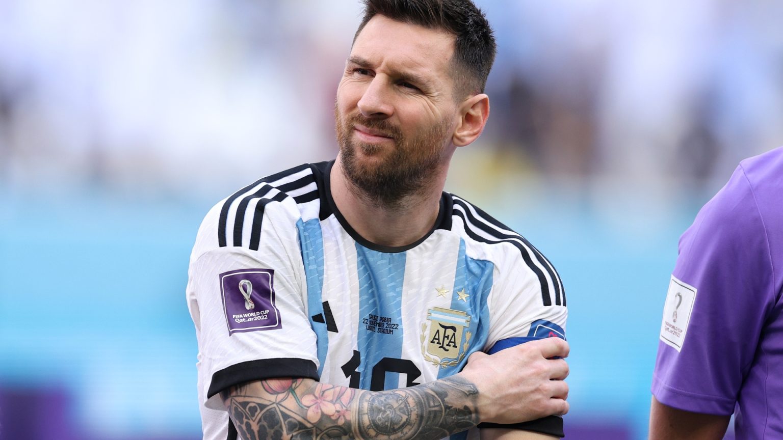 Lionel Messi mocked by Saudi Arabia fans by celebrating with Cristiano Ronaldo's 'Siu' after Argentina win in World Cup