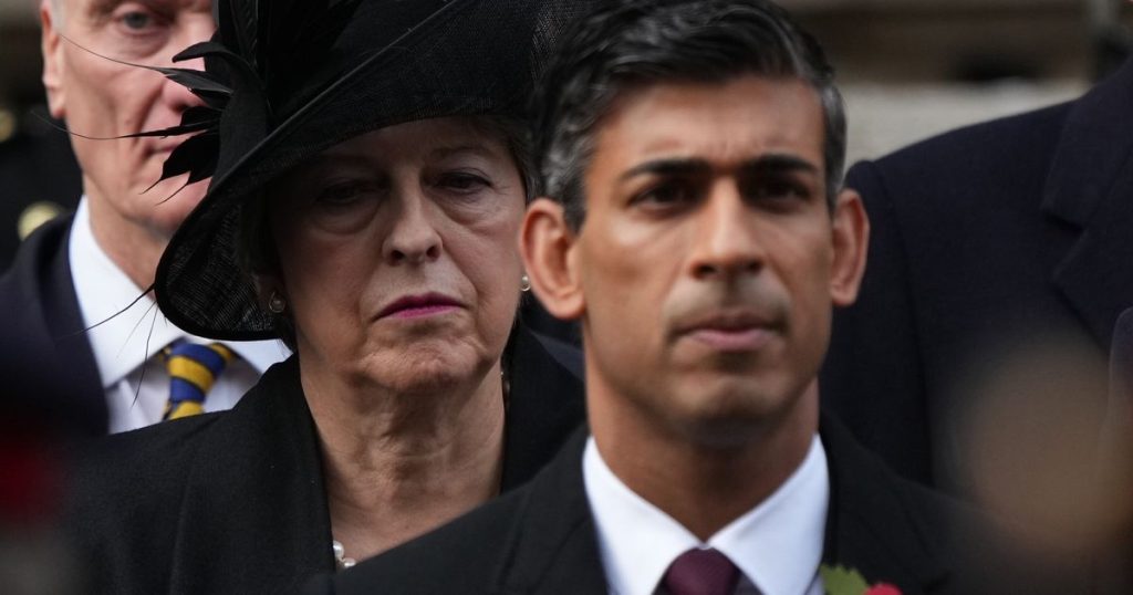 Theresa May has criticised Rishi Sunak over his plan to water down modern slavery laws Theresa May Has Criticised Rishi Sunak Over His Plan To Water Down Modern Slavery Laws