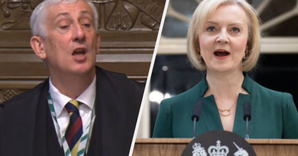 Tory Chaos Has Left The UK An International Laughing Stock, Says Commons Speaker