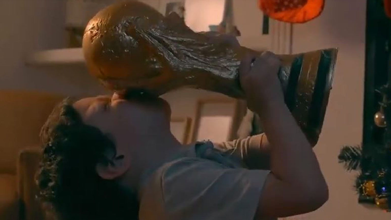 Argentina releases a Christmas advert in which a boy thanks ‘Santa Clause’ Lionel Messi and puts World Cup under the tree Argentina release incredible Christmas advert as boy thanks 'Santa Claus' Lionel Messi for putting World Cup under tree
