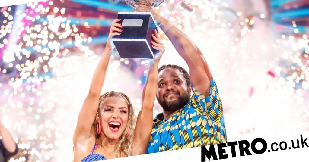 Strictly: Oti Mbuse reacts when Jowita Przystal makes History with win Strictly: Oti Mabuse reacts as Jowita Przystal makes history with win
