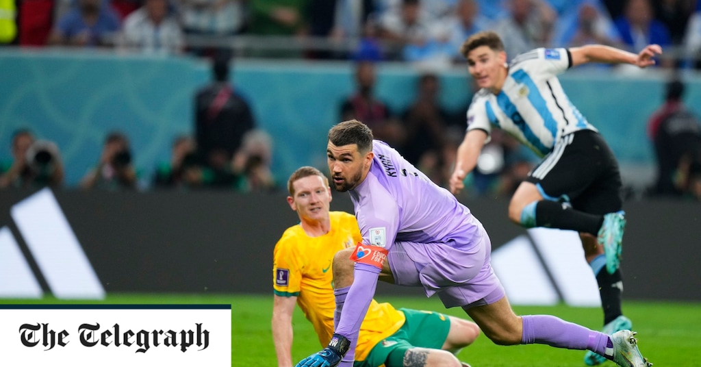 Messi scores before Mat Ryan keeper blunder Messi scores before Mat Ryan keeper blunder