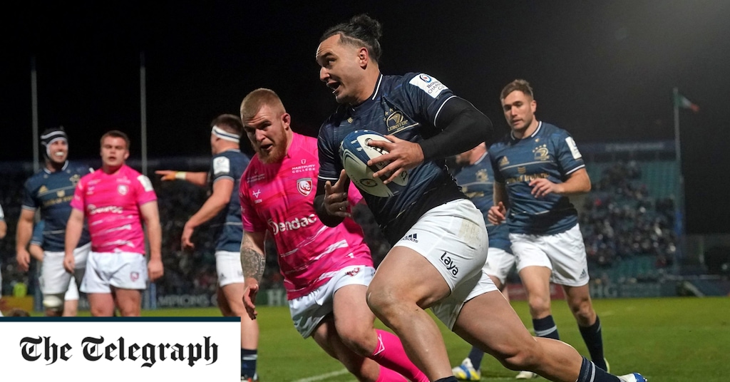 Leinster destroys Gloucester’s second string, but they don’t hit their stride Leinster ravage Gloucester's second string without hitting their stride
