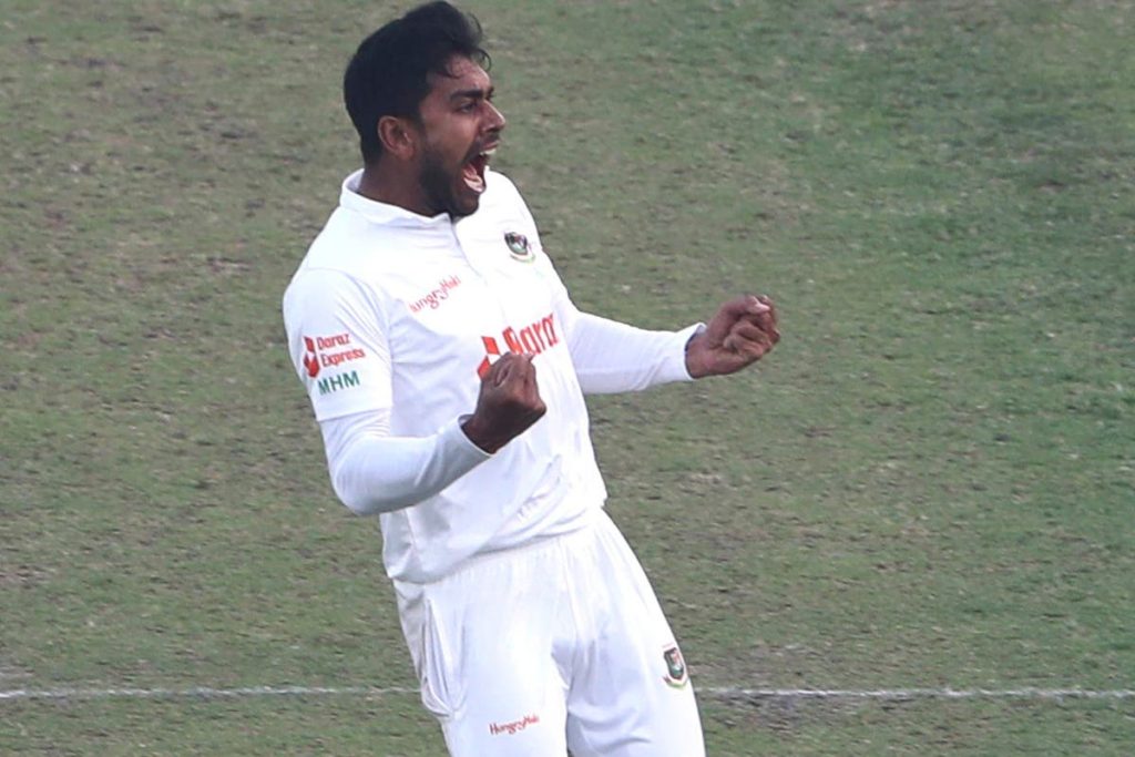 Mehidy Hasan wickets give Bangladesh hope for a first Test win over India Mehidy Hasan wickets give Bangladesh hope of forcing first Test win over India