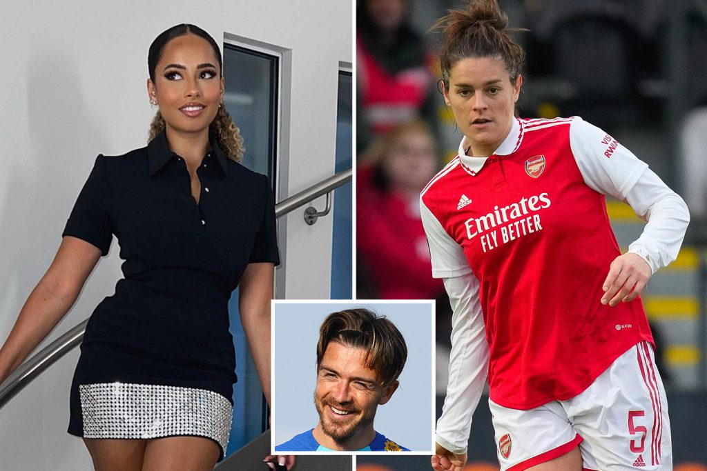 Fans say Amber Gill is now dating an Arsenal player and has’moved on’ from Jack Grealish. They were smitten by her flirty clues’ Amber Gill 'moves on from Jack Grealish and is dating Arsenal player' say fans after they spot flirty 'clues'