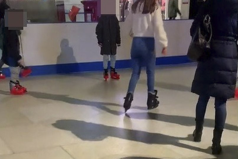 Christmas revellers get shivers over ‘feverdream ice rink. Christmas revellers in stitches over 'fever dream' ice rink - they're all saying the same thing