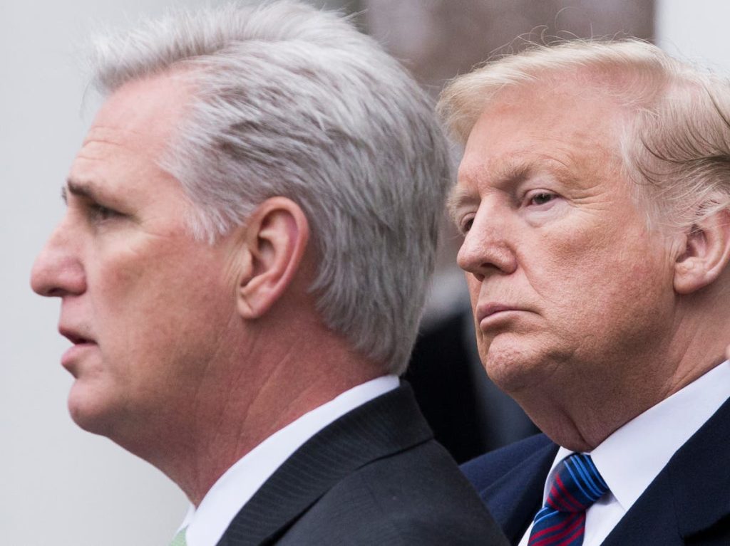 Trump tiptoes away from Kevin McCarthy amid House speaker flop: ‘We’ll see what happens’ Trump tiptoes away from Kevin McCarthy amid House speaker flop: ‘We’ll see what happens’