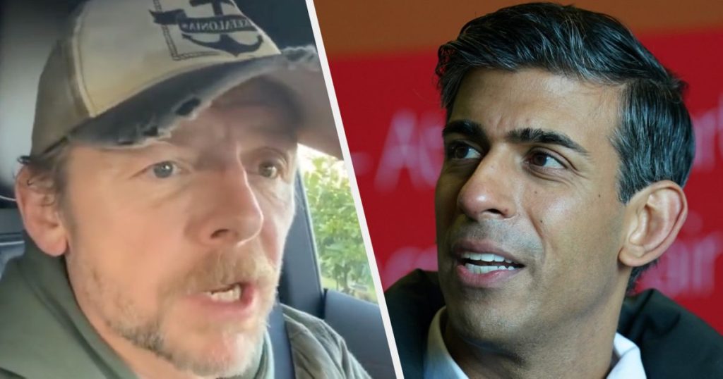 Simon Pegg Slams Rishi Sunak’s ‘Maths To 18’ Plan: ‘F*** You’ Simon Pegg Slams Rishi Sunak's 'Maths To 18' Plan: 'F*** You'