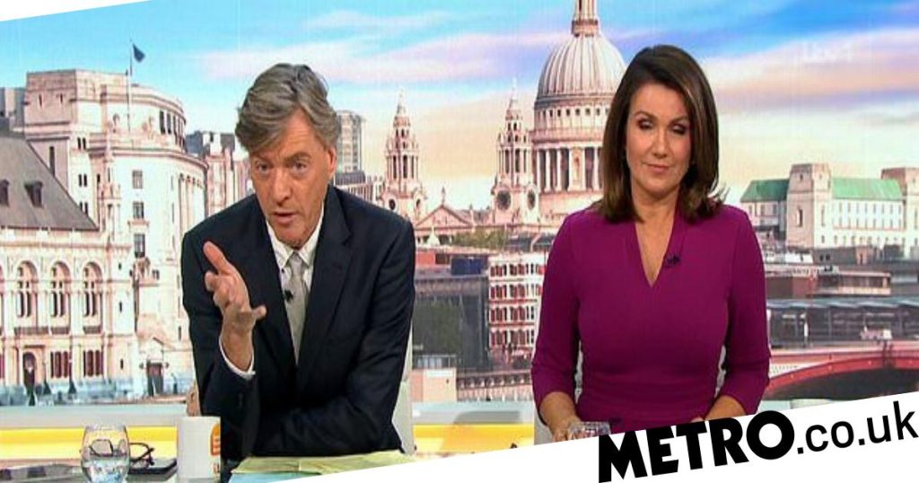 After backlash Richard Madeley defends his interview with Mick Lynch Richard Madeley defends interview with Mick Lynch after backlash