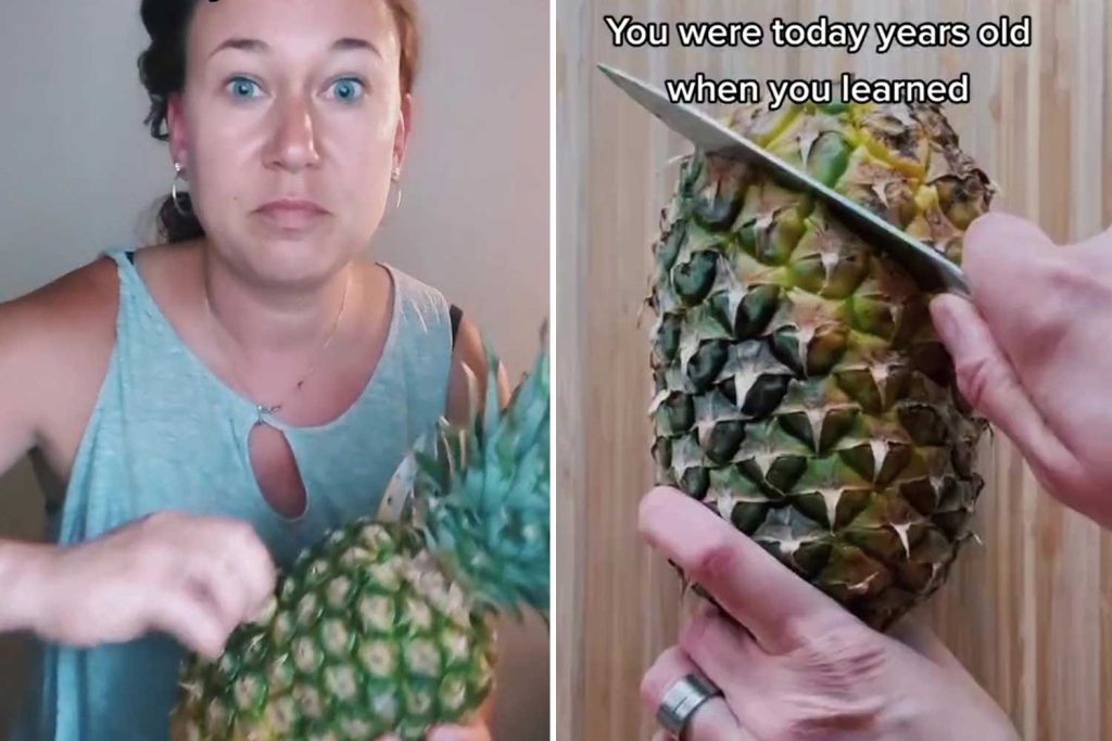 People are still baffled about how to eat a pineapple. People are only just realising the right way to eat a pineapple and they're baffled