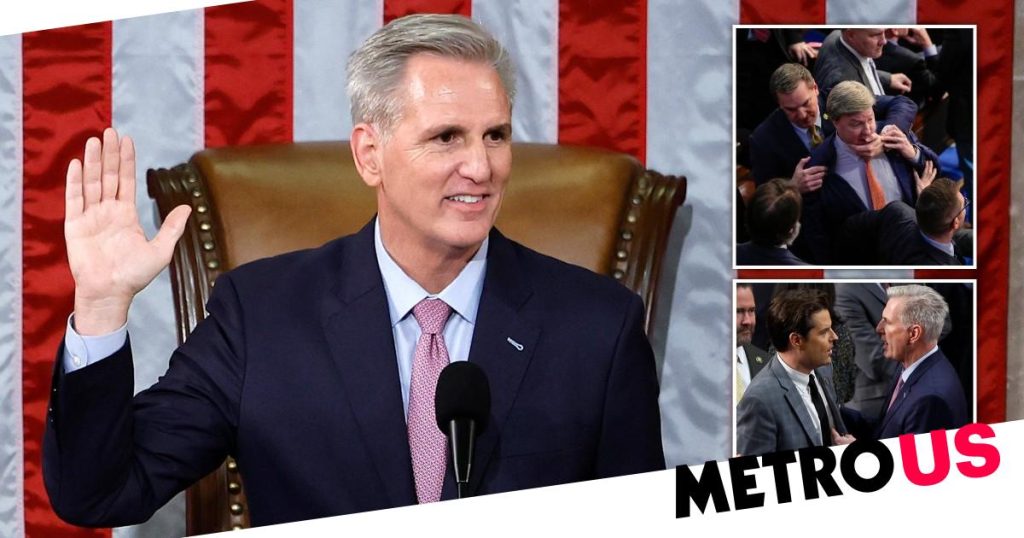 After 15 rounds of voting, Kevin McCarthy was finally elected House Speaker. Kevin McCarthy finally elected House speaker after 15 rounds of voting