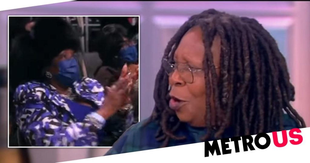 The View: Whoopi Goldberg confronts heckler who called her ‘old broad’ The View: Whoopi Goldberg confronts heckler who called her ‘old broad’
