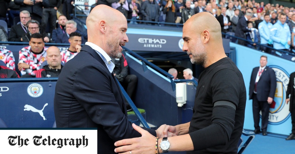 Pep Guardiola teases ‘ridiculous plans’ for Manchester derby showdown Pep Guardiola teases 'ridiculous' plans for Manchester derby showdown
