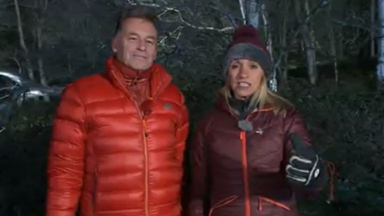 Winterwatch host makes viewers blush with a very rude joke about co-stars’mesmerizing’