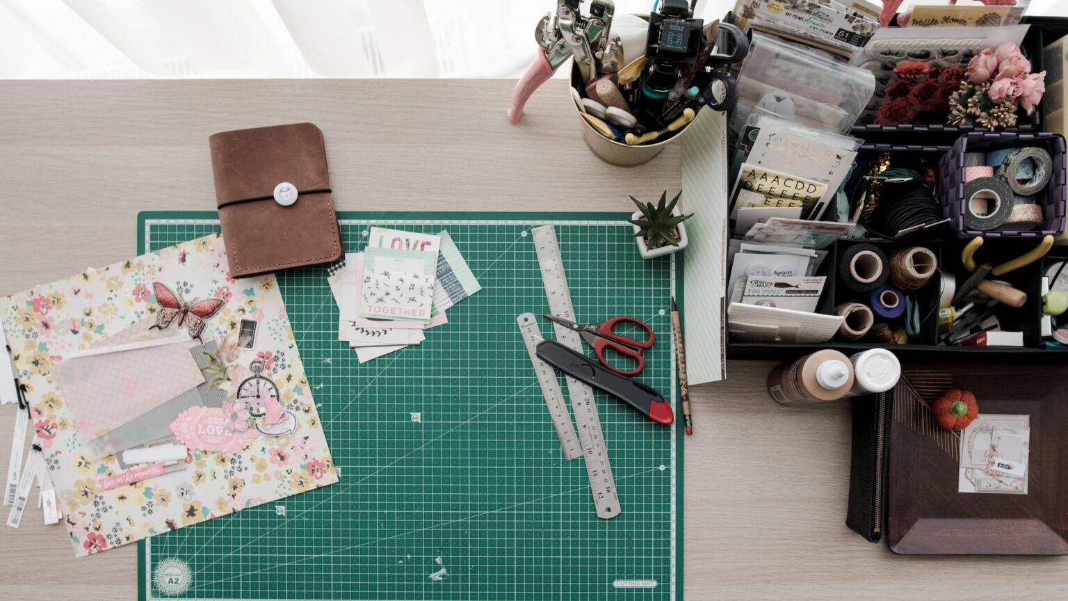 What DIY Hacks for Creating a Functional Craft Area at Home?
