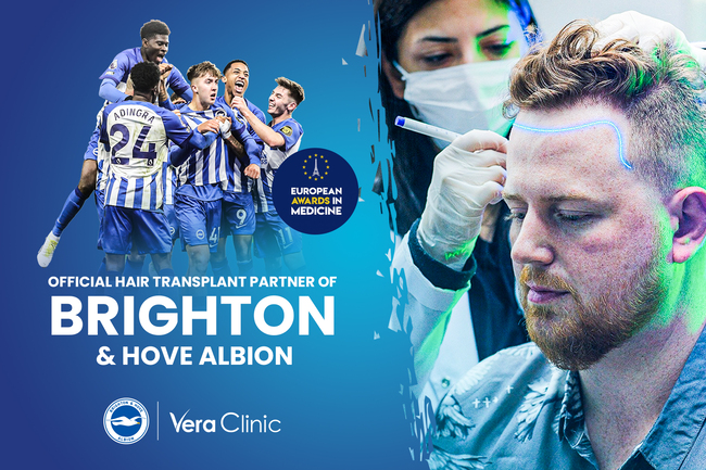 Vera Clinic and Brighton & Hove Albion FC Forge Sponsorship Bond