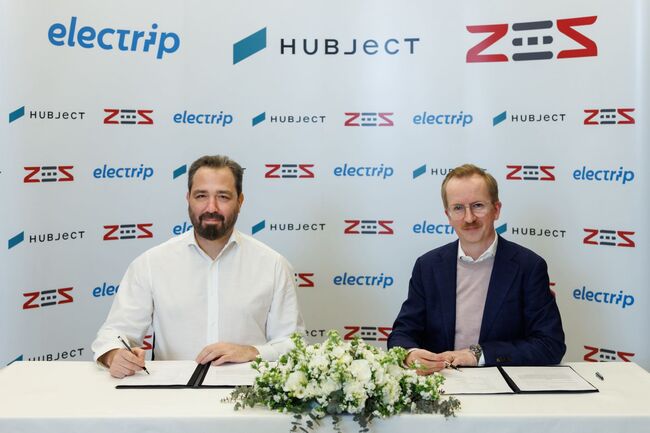 Pioneering Partnership between ZES, electrip, and Hubject Elevates EV Charging Network