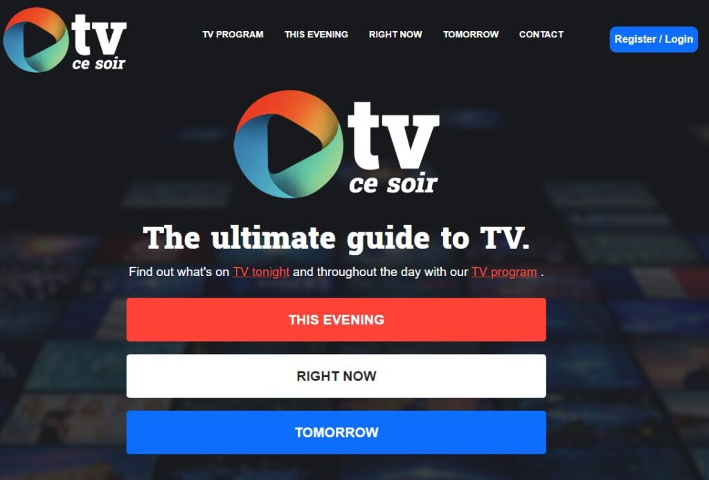 TVCESOIR.FR NOW AVAILABLE IN FRANCE